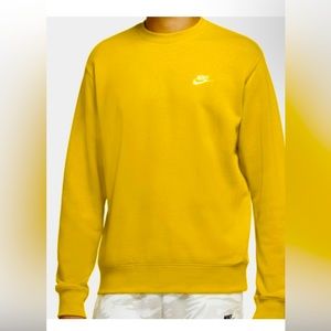 Yellow Nike Crewneck